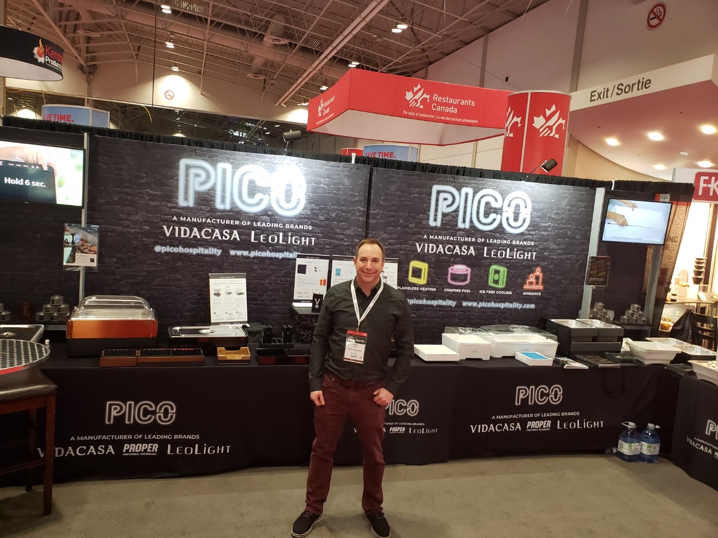 PICO booth display